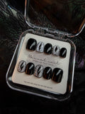 Black Cat Eye Nails